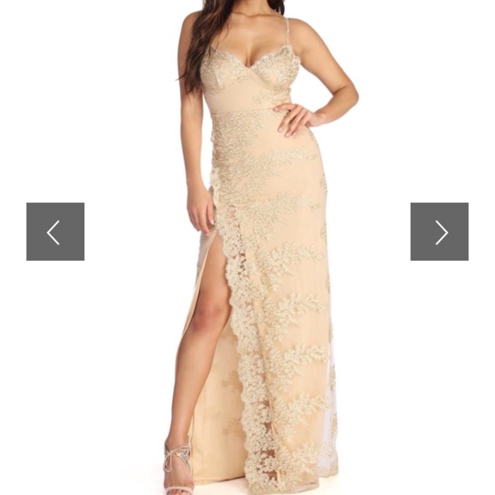 Windsor Gold Dress